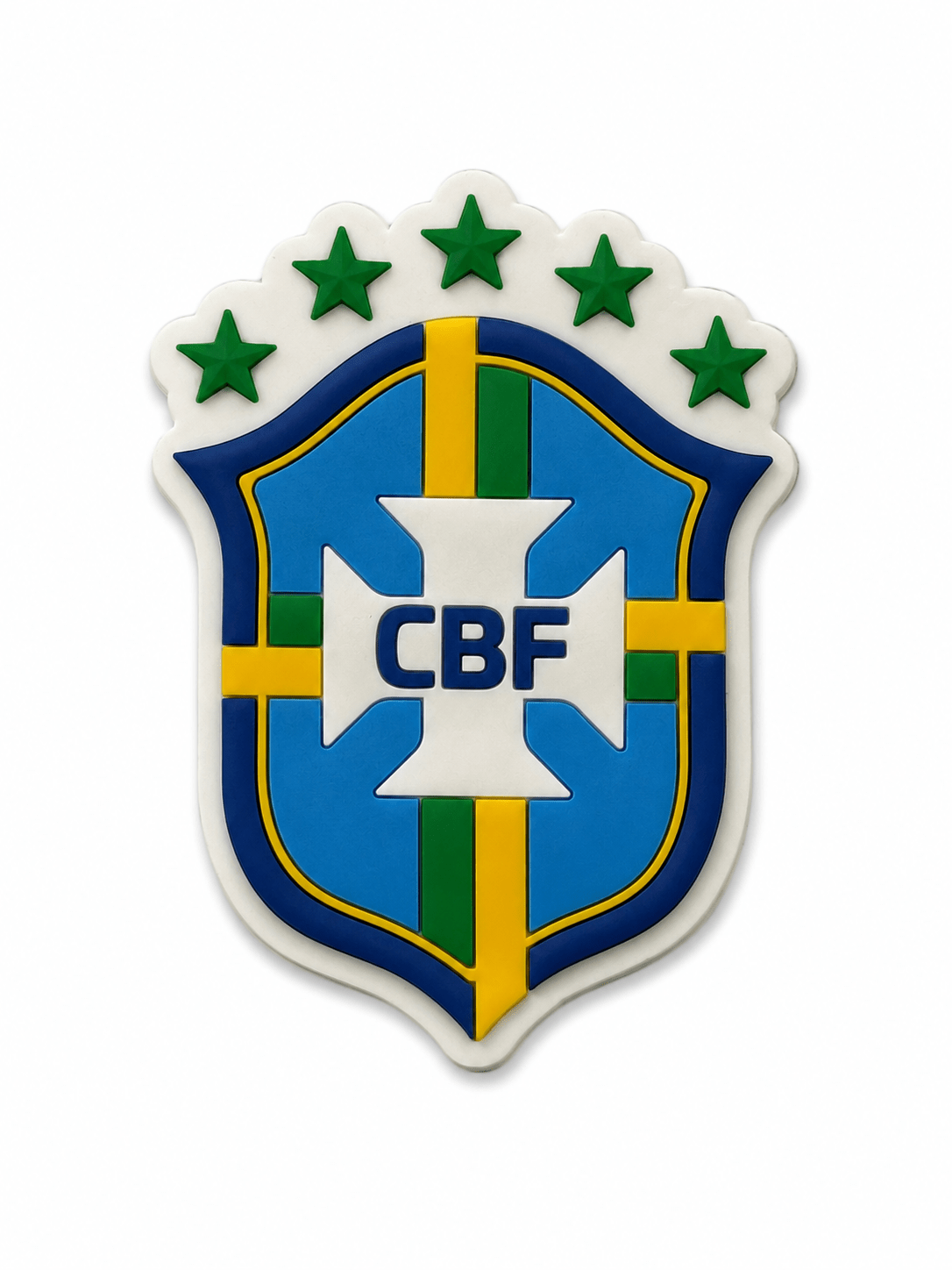 Brazil CBF Soccer Team Logo Magnet | SoccerWearhouse