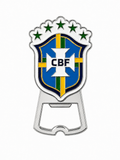 Brazil National Team CBF Magnetic Metal Bottle Opener