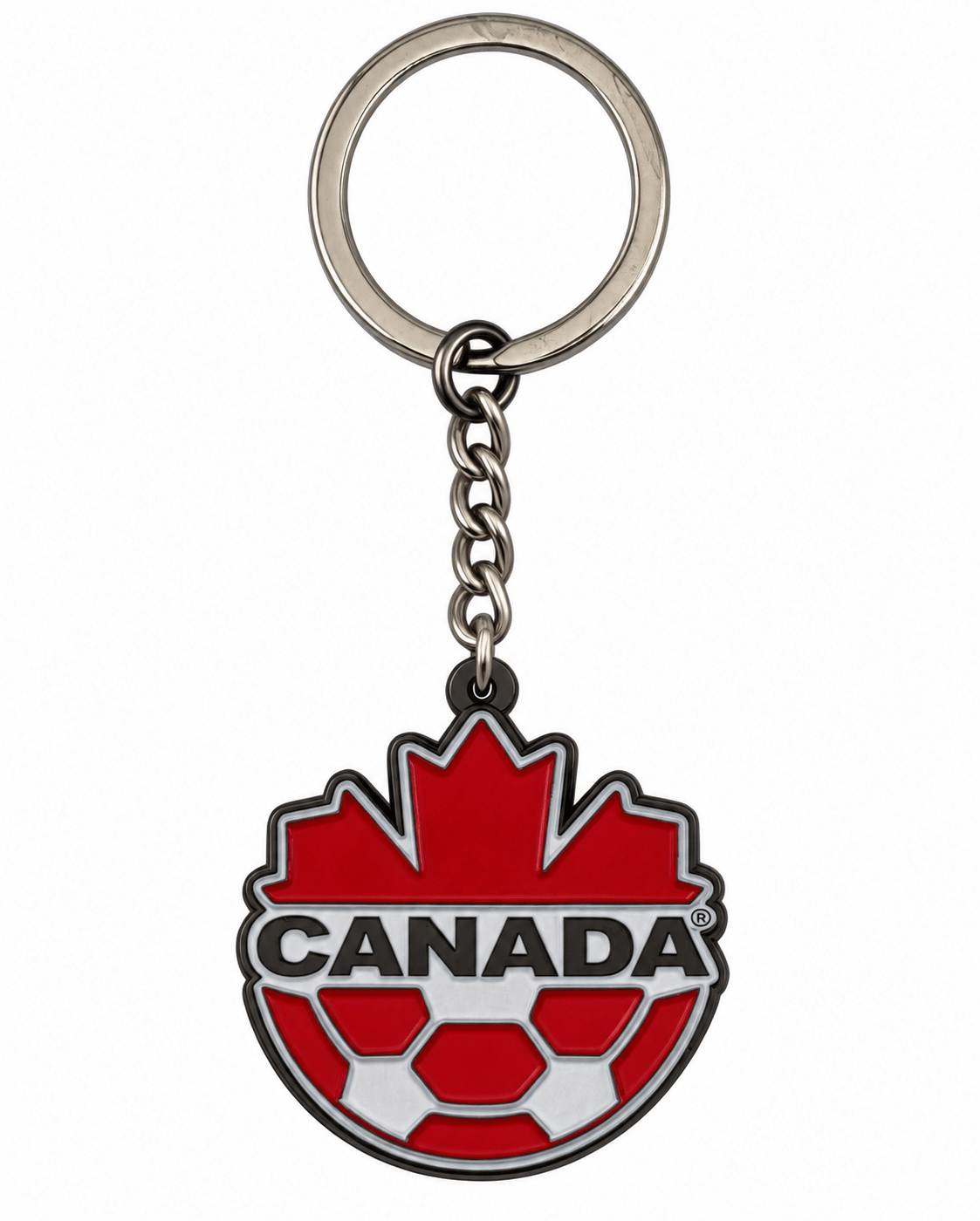 Canada National Team Double Sided Metal Crest Keychain | SoccerWearhouse