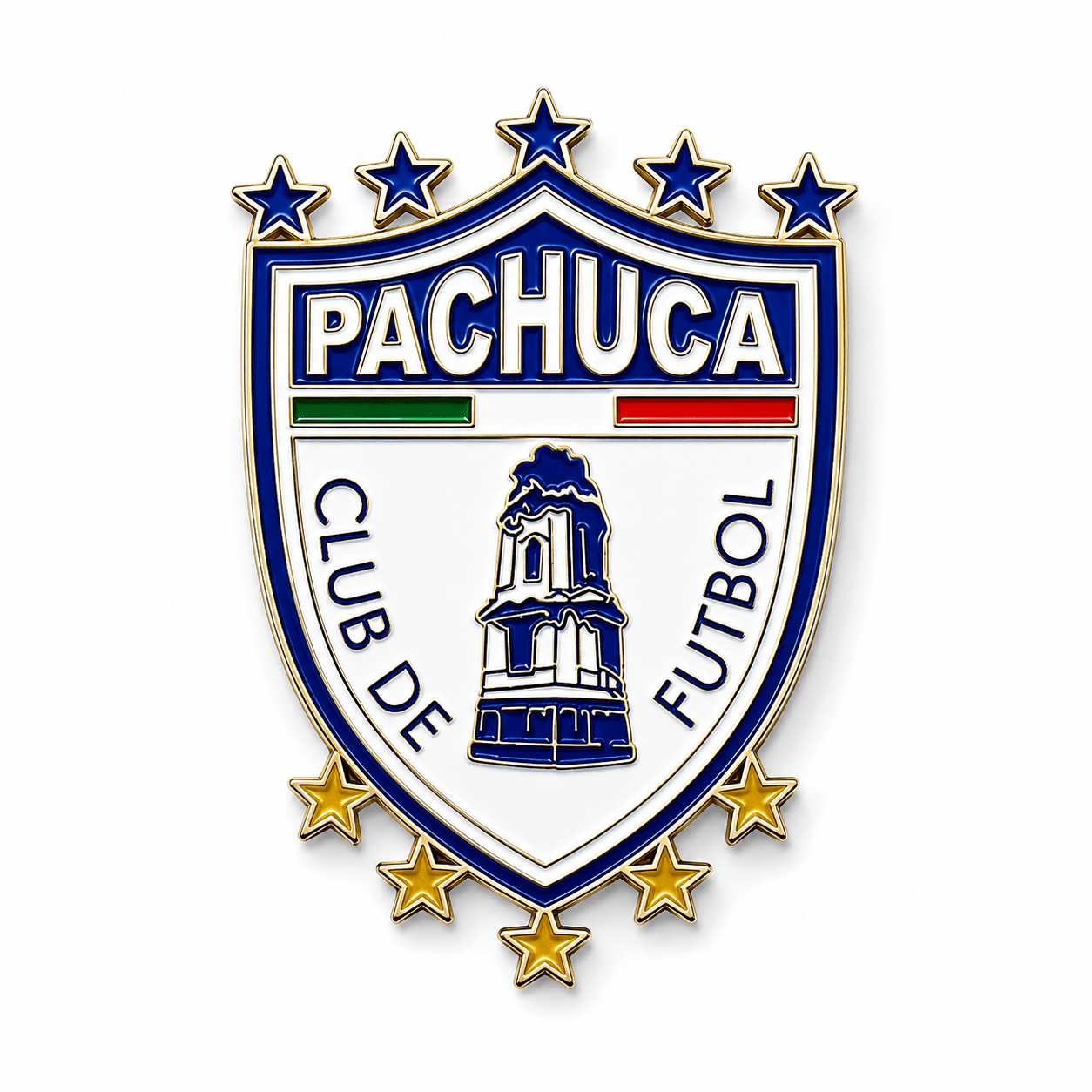 C.F. Pachuca Enamel Pin | SoccerWearhouse