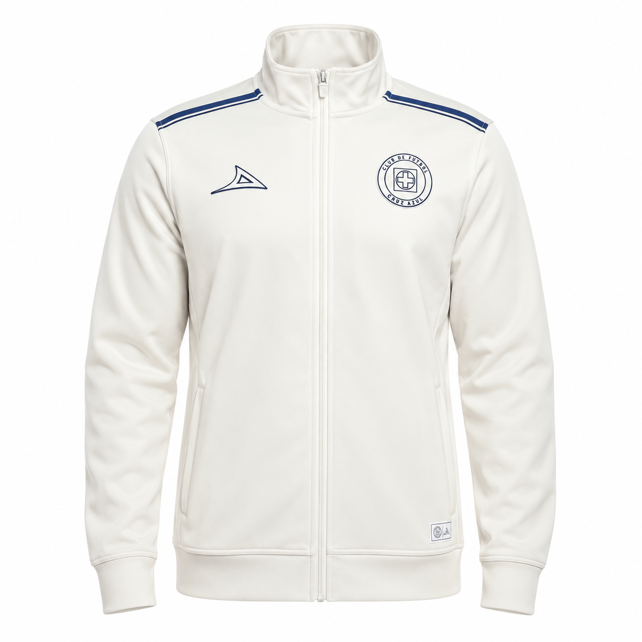 Pirma Men's Cruz Azul Full-Zip Jacket (Off White)
