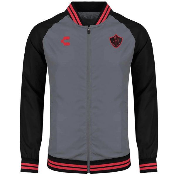 Charly Atlas Anthem Jacket 23/24 (Grey/Black) | SoccerWearhouse