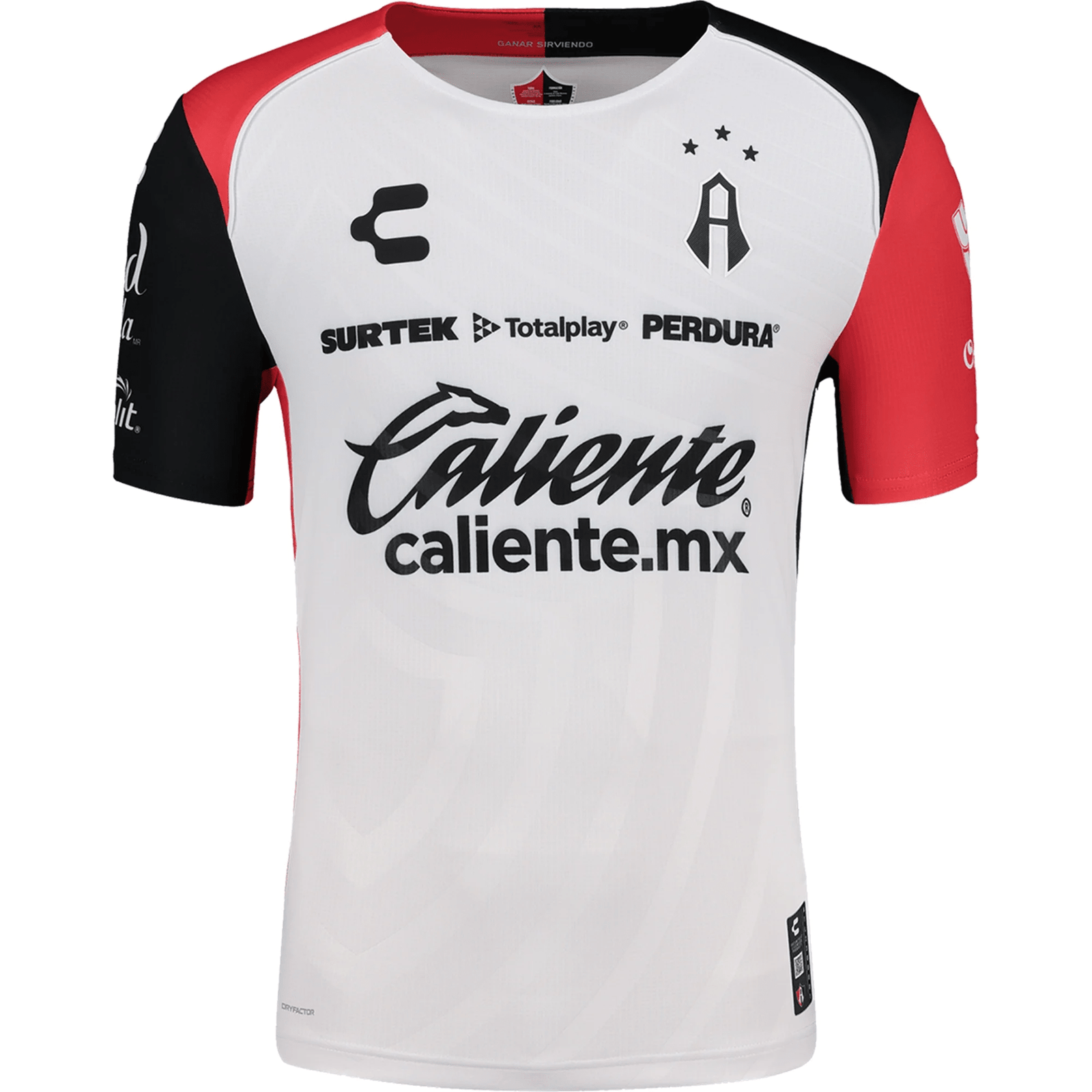 Charly Atlas Away Jersey 24/25 (White) | SoccerWearhouse