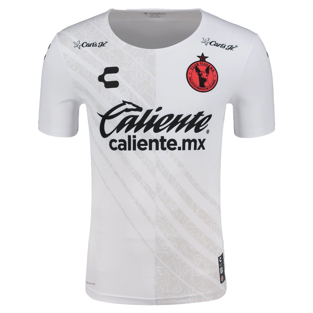 Charly Club Tijuana Xolos Third Goalkeeper Jersey 24/25 (White) | SoccerWearhouse