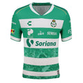 Charly Men's Santos Laguna Home Jersey 25/26 w/ BBVA MX Patches (Green/White)