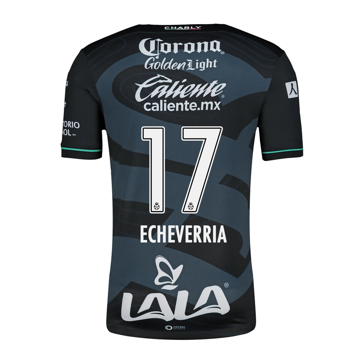 Charly Emmanuel Echeverria Santos Third Jersey 24/25 (Black/Grey) | SoccerWearhouse
