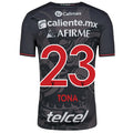 Charly Iván Tona Xolos de Tijuana Third Jersey 24/25 (Black/Red)