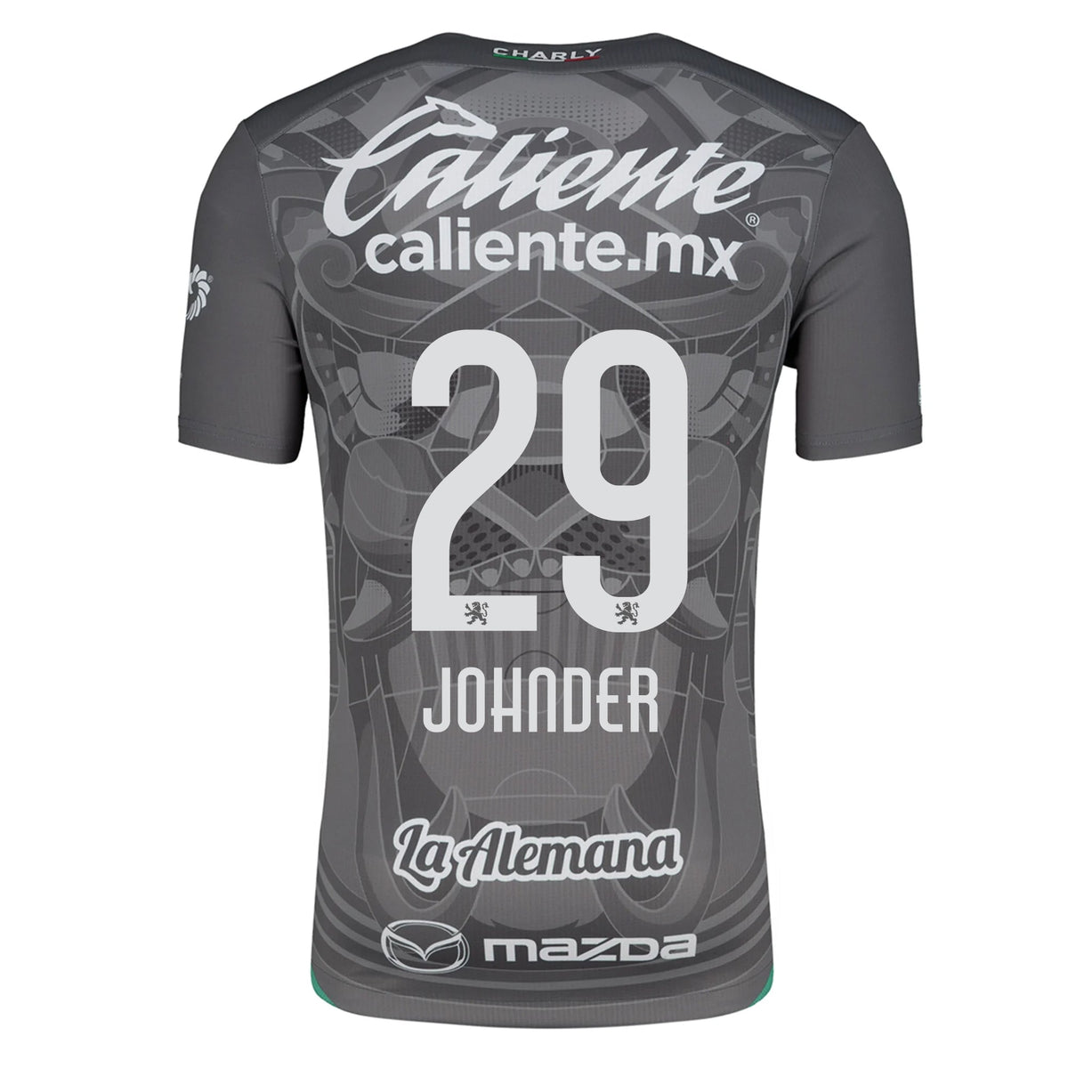 Charly Jhonder Cadiz Leon Third Jersey 24/25 (Grey/Green) | SoccerWearhouse