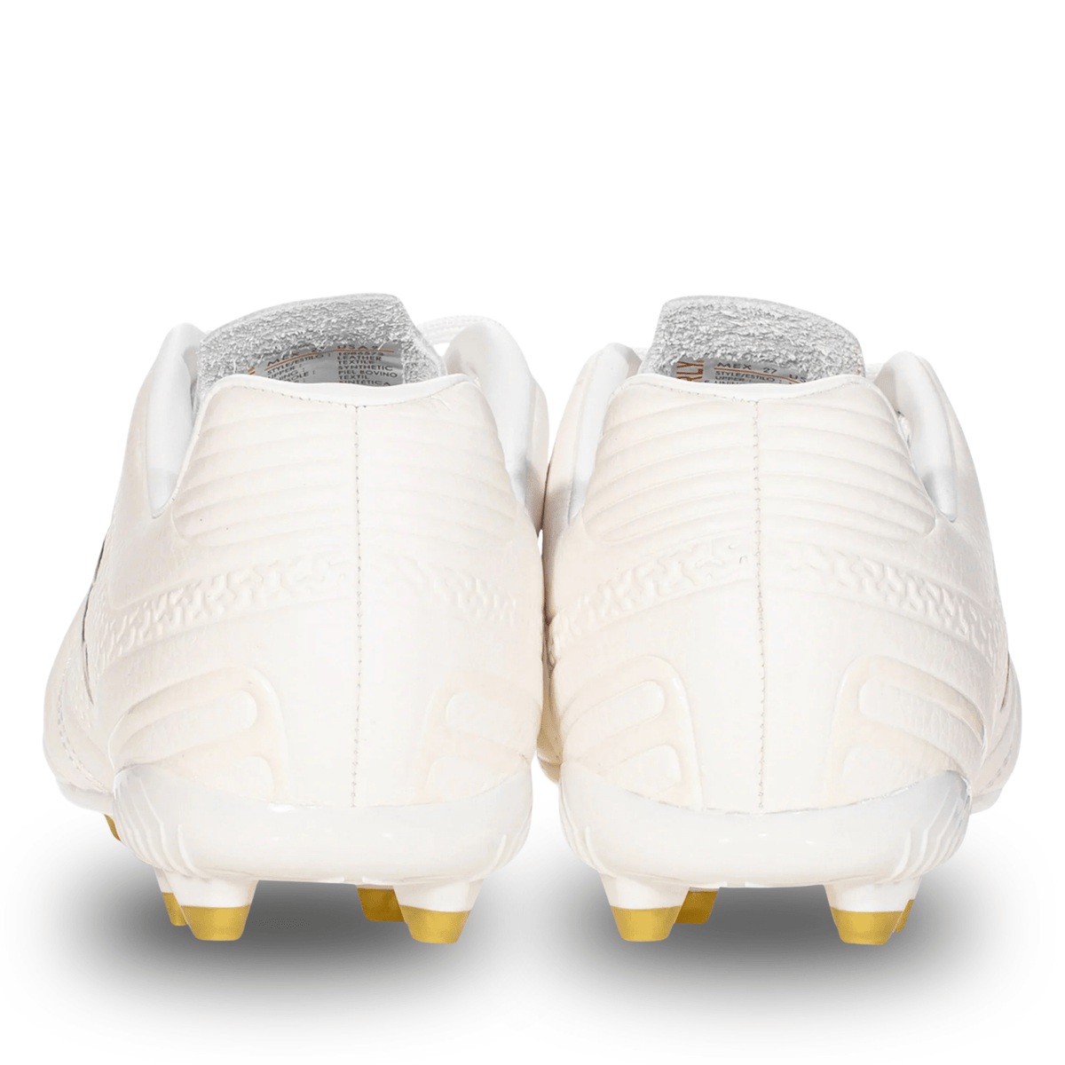 Charly Legendario 2.0 LT Soccer Cleats (White/Gold) | SoccerWearhouse
