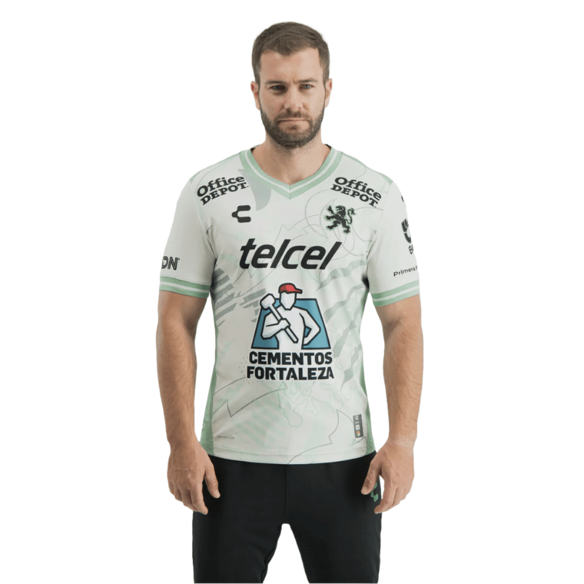 Charly León 25/26 Away Jersey (Light Gray) | SoccerWearhouse