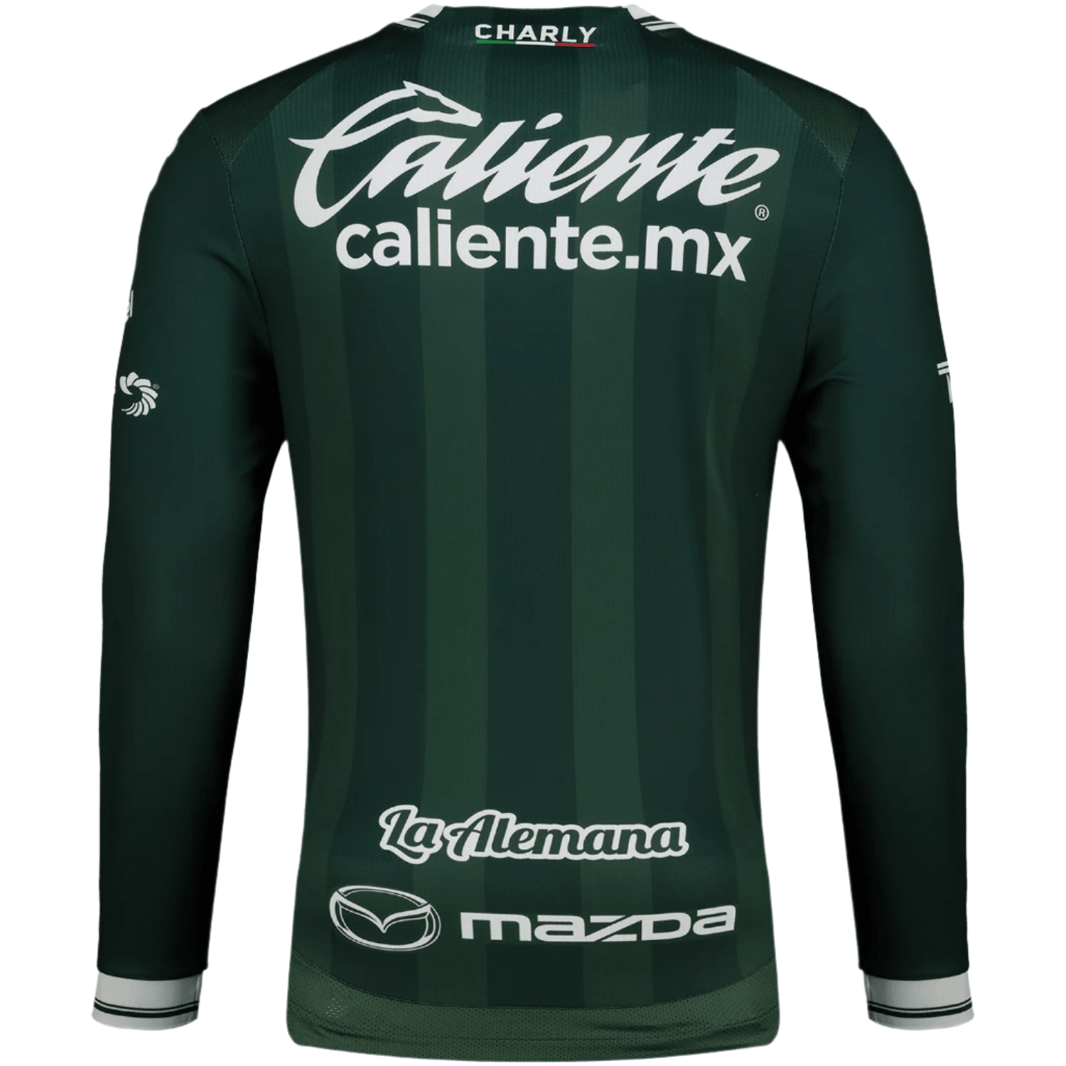 Charly León 25/26 Long Sleeve Home Jersey (Dark Green) | SoccerWearhouse
