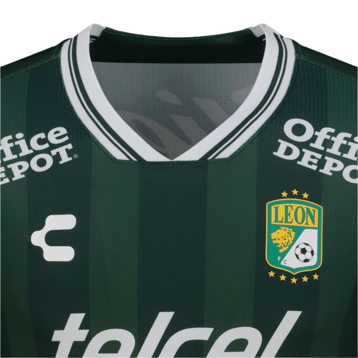 Charly León 25/26 Long Sleeve Home Jersey (Dark Green) | SoccerWearhouse