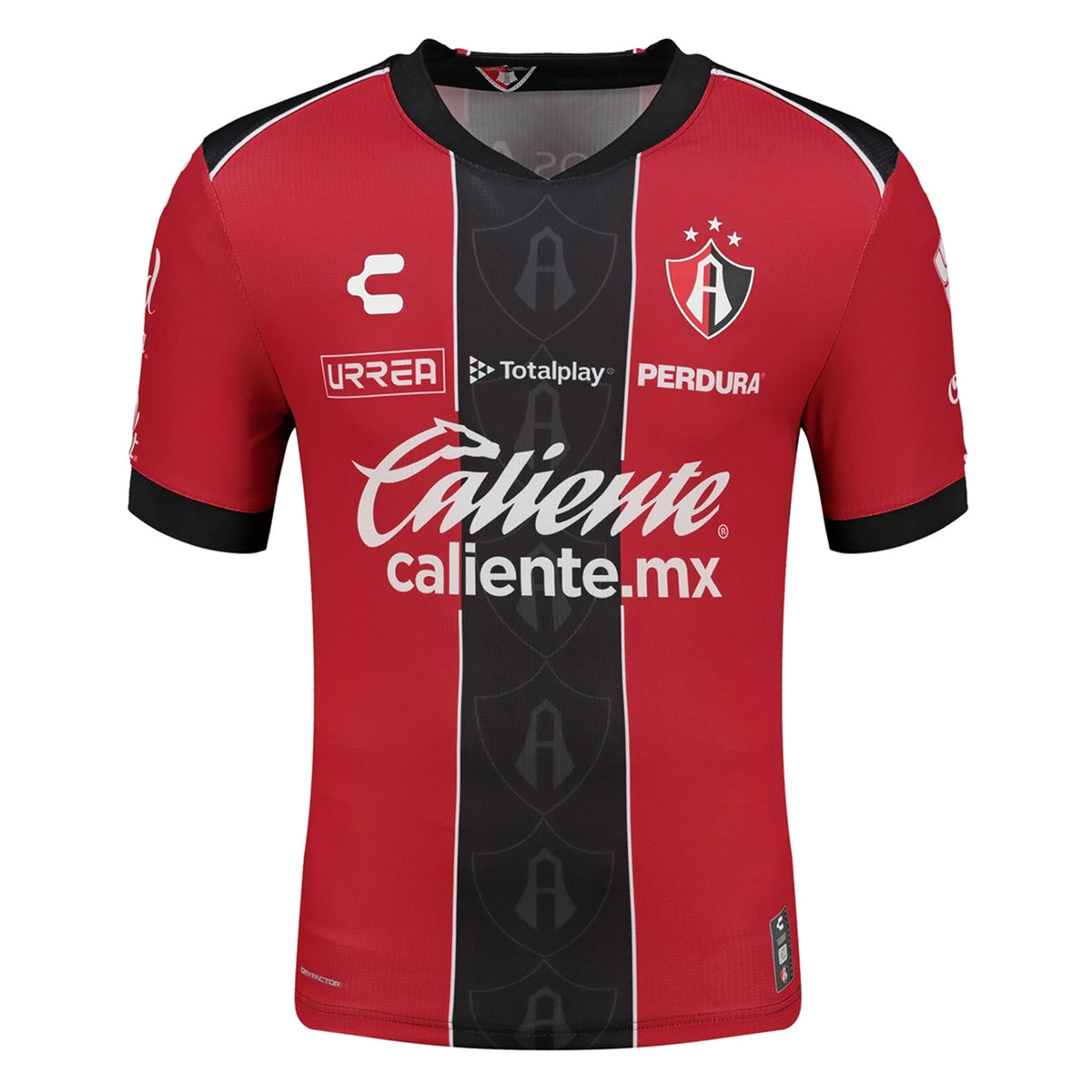 Charly Men's Atlas FC Home Jersey 25/26 (Red/Black) | SoccerWearhouse