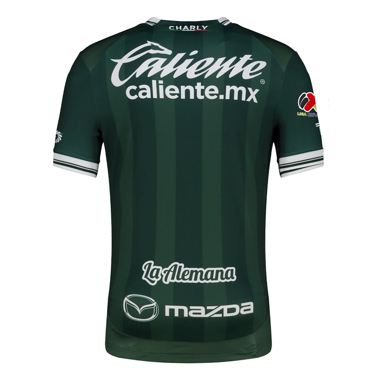 Charly Salvador Reyes Men's Leon FC Home Jersey 25/26 w/ BBVA Liga Patch (Green) | SoccerWearhouse