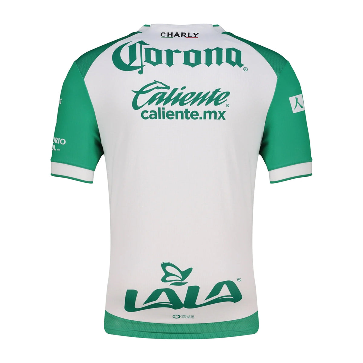 Charly Men's Santos Laguna Home Jersey 25/26 (Green/White) | SoccerWearhouse