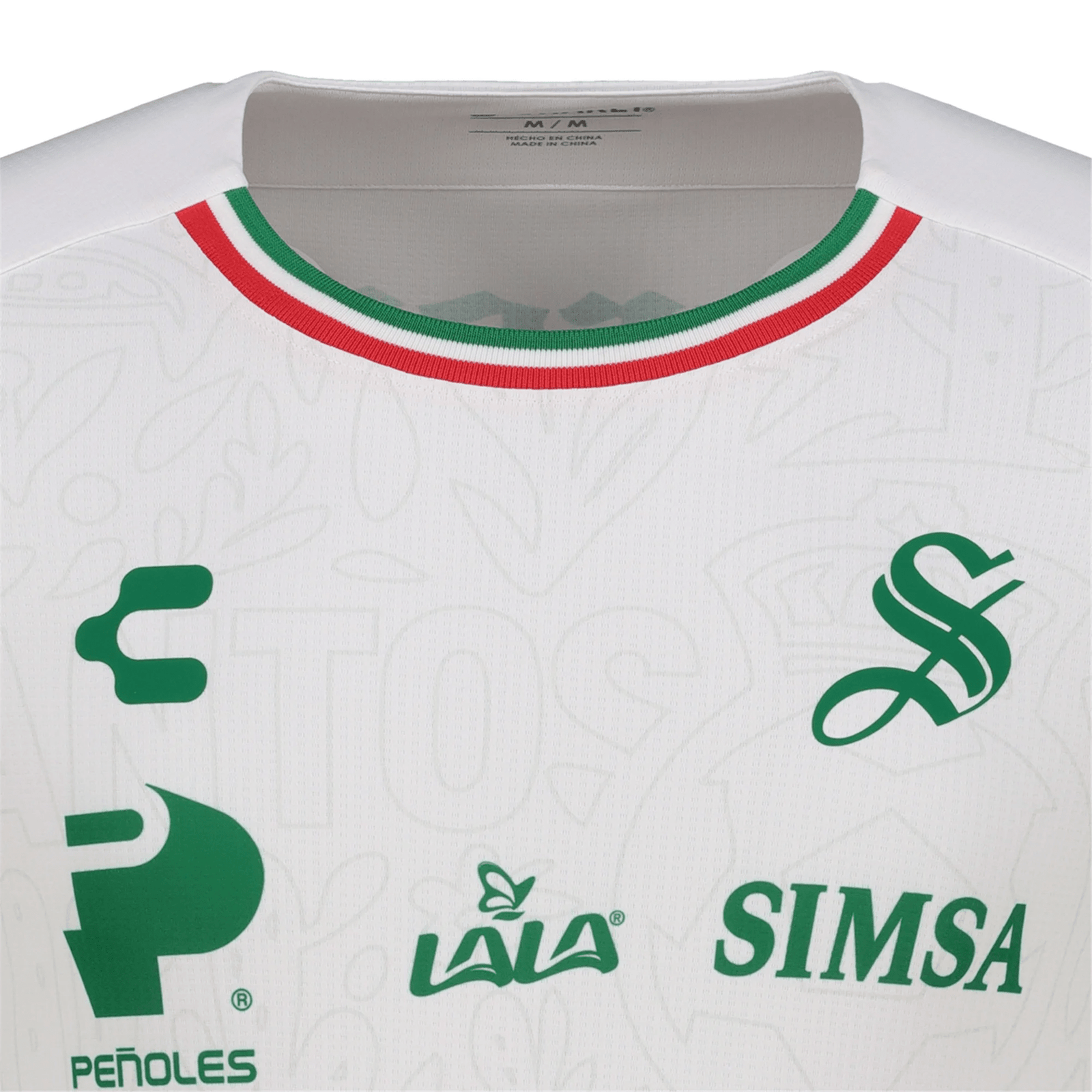 Charly Men's Santos Third Jersey 25/26 (White) | SoccerWearhouse