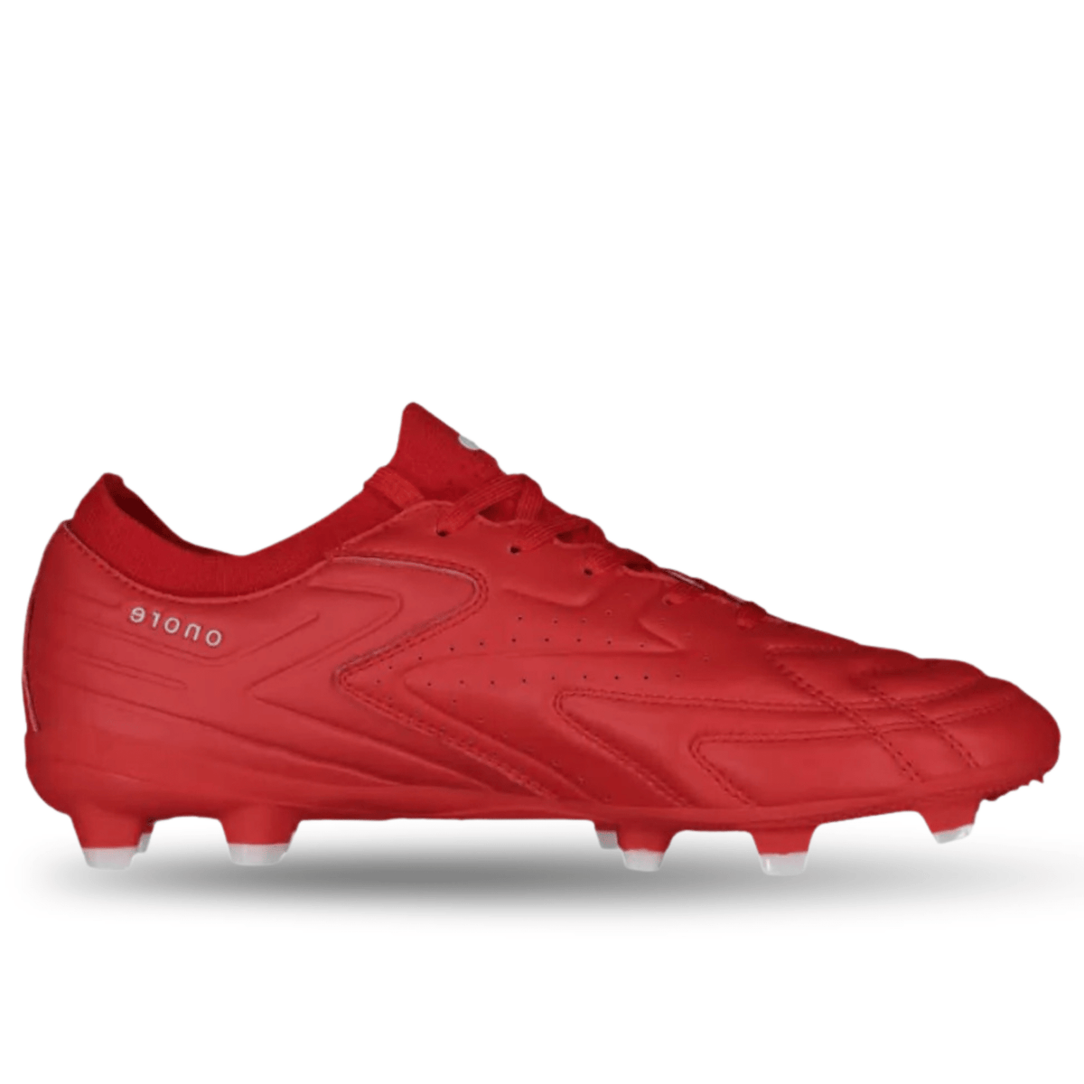 Charly Onore LT Firm Ground Soccer Cleats (Red) | SoccerWearhouse