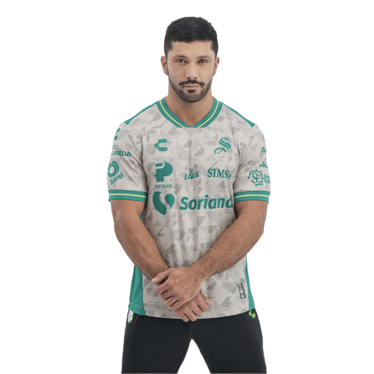 Charly Santos 25/26 Away Jersey (Sand) | SoccerWearhouse