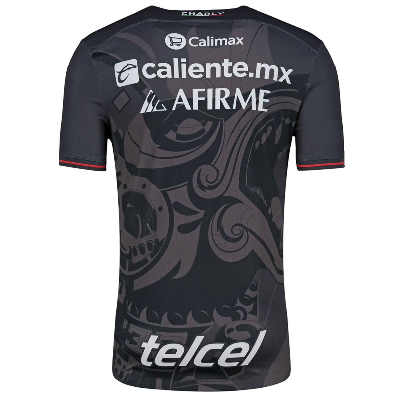 Charly Xolos de Tijuana Third Jersey 24/25 (Black/Red) | SoccerWearhouse