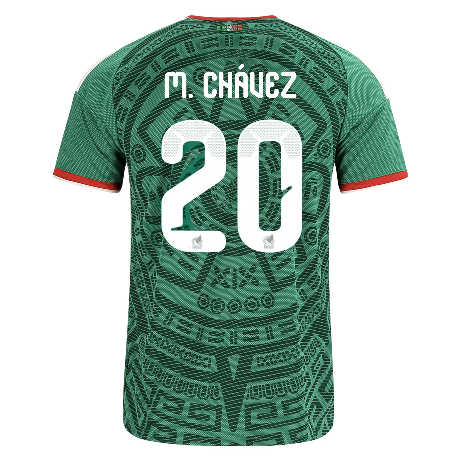 adidas Men's Mateo Chávez Mexico Home 2026 World Cup Jersey (Bold Green)