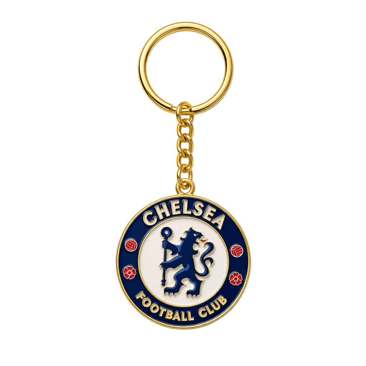 Chelsea FC Full Color Metal Keychain | SoccerWearhouse