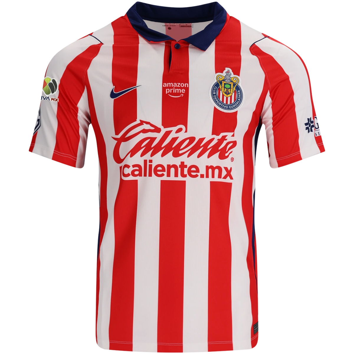 Nike Chivas Efraín Álvarez Home Jersey w/ Liga MX Patch 26/27 (White/Speed Red/Loyal Blue)