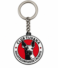 Club Tijuana Xolos Double Sided Metal Crest Keychain