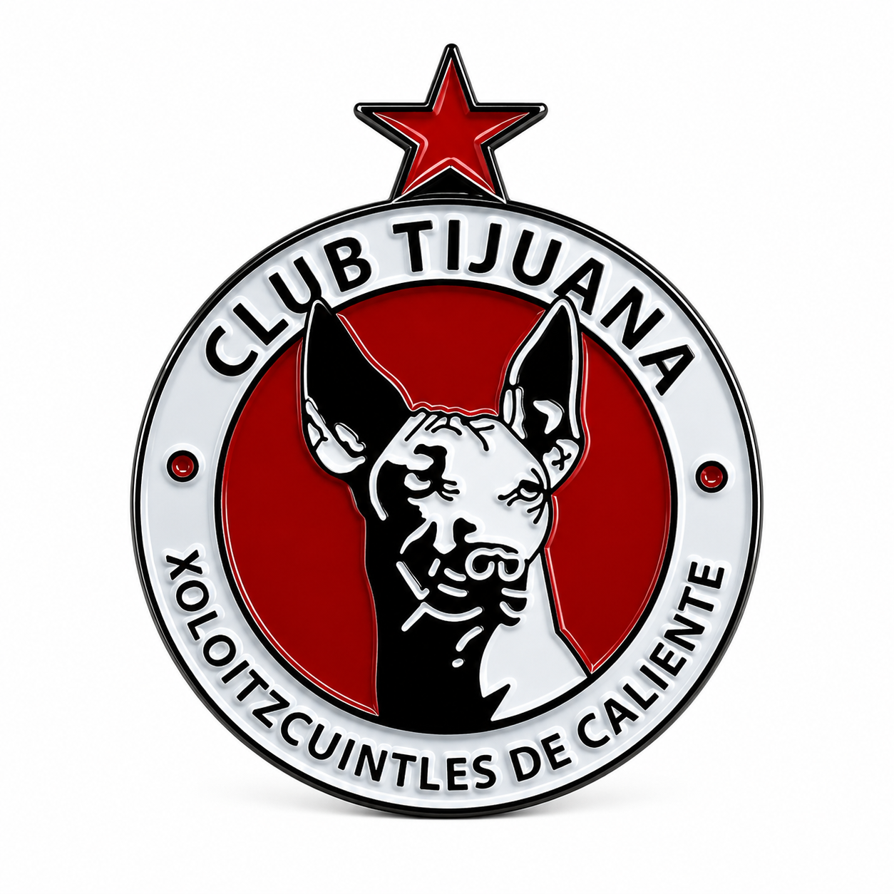 Club Tijuana Xolos Enamel Pin