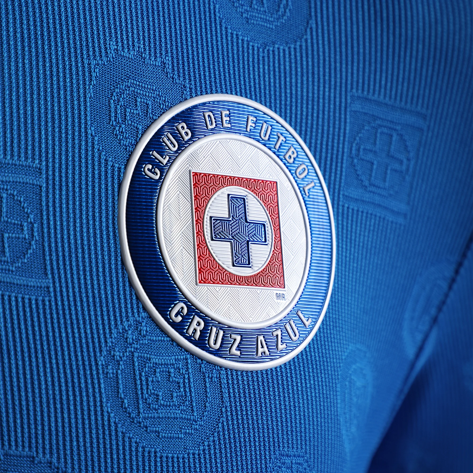 Pirma Mens Cruz Azul Authentic Home Jersey (Royal Blue)