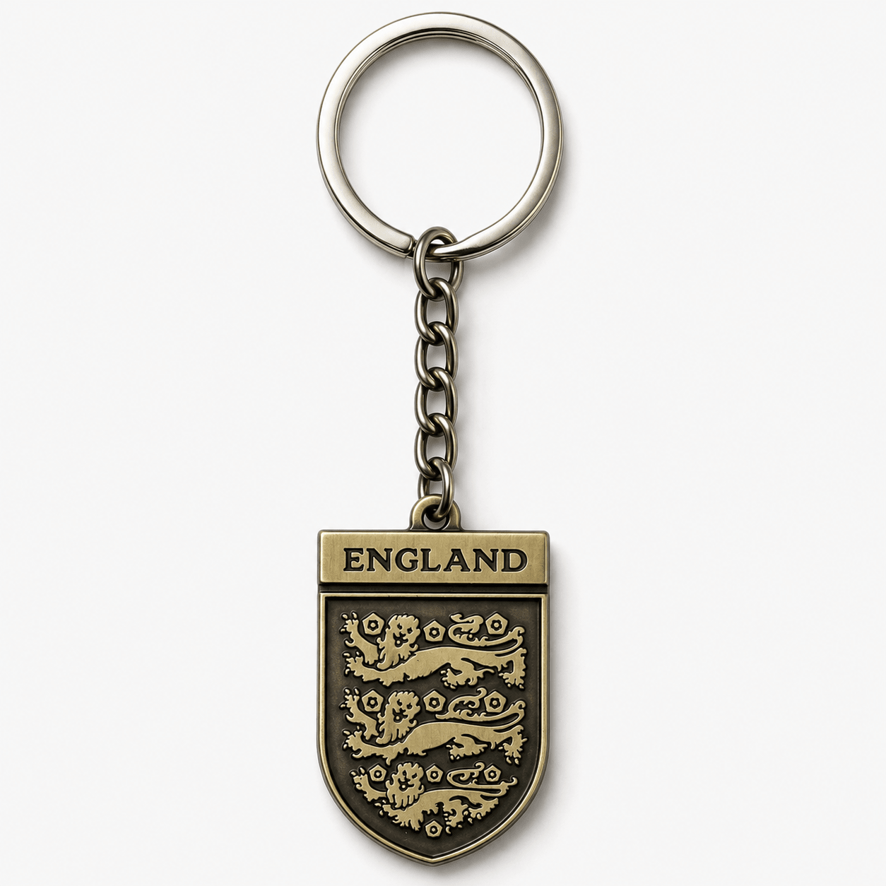England National Team Metal Keychain | SoccerWearhouse