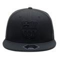 Fan Ink Barcelona Adjustable Flat Billed Hat (Black)