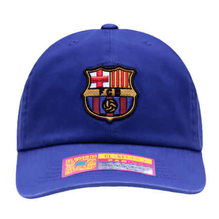 Fan Ink Barcelona Classic Adjustable Hat (Blue) | SoccerWearhouse