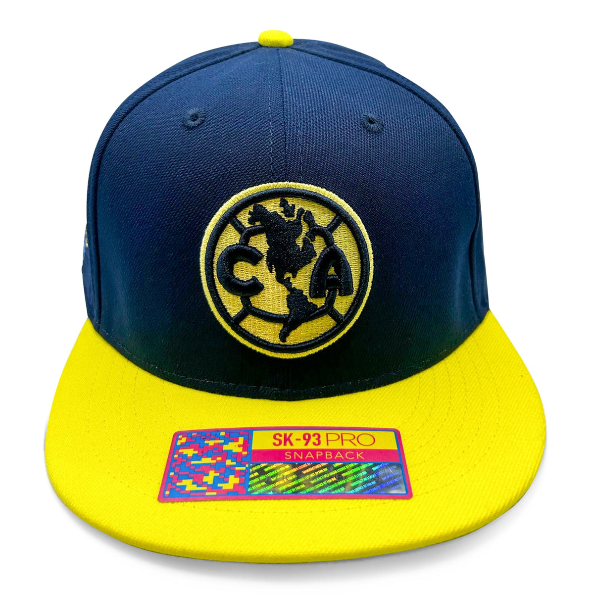 Fan Ink Club America Dia De Los Muertos Hat (Navy/Yellow) | SoccerWearhouse