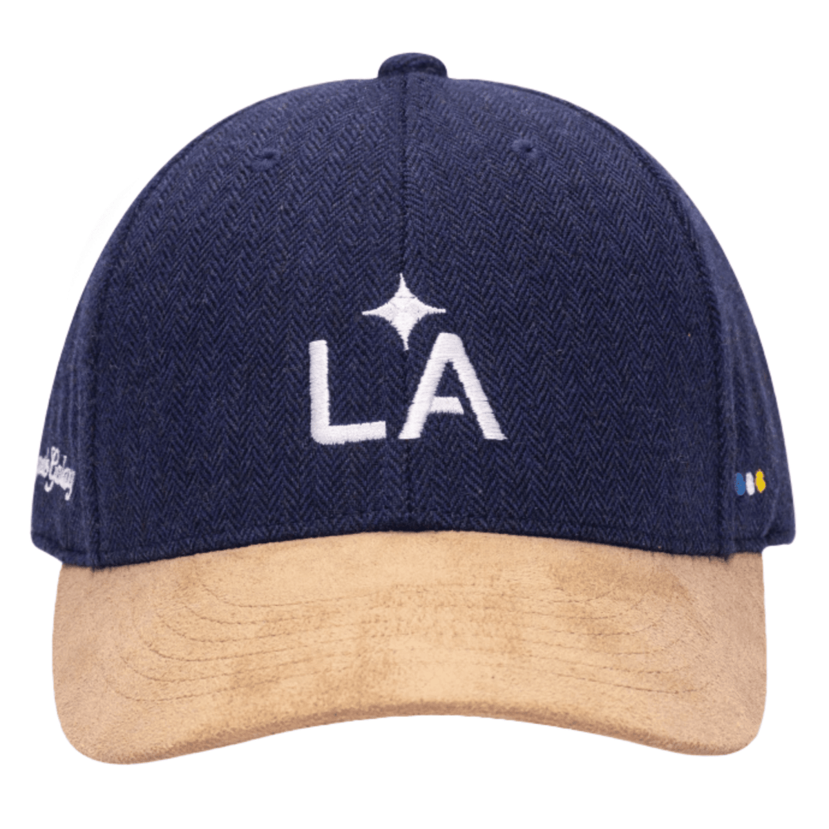 Fan Ink LA Galaxy Noble Hat (Navy/Tan) | SoccerWearhouse