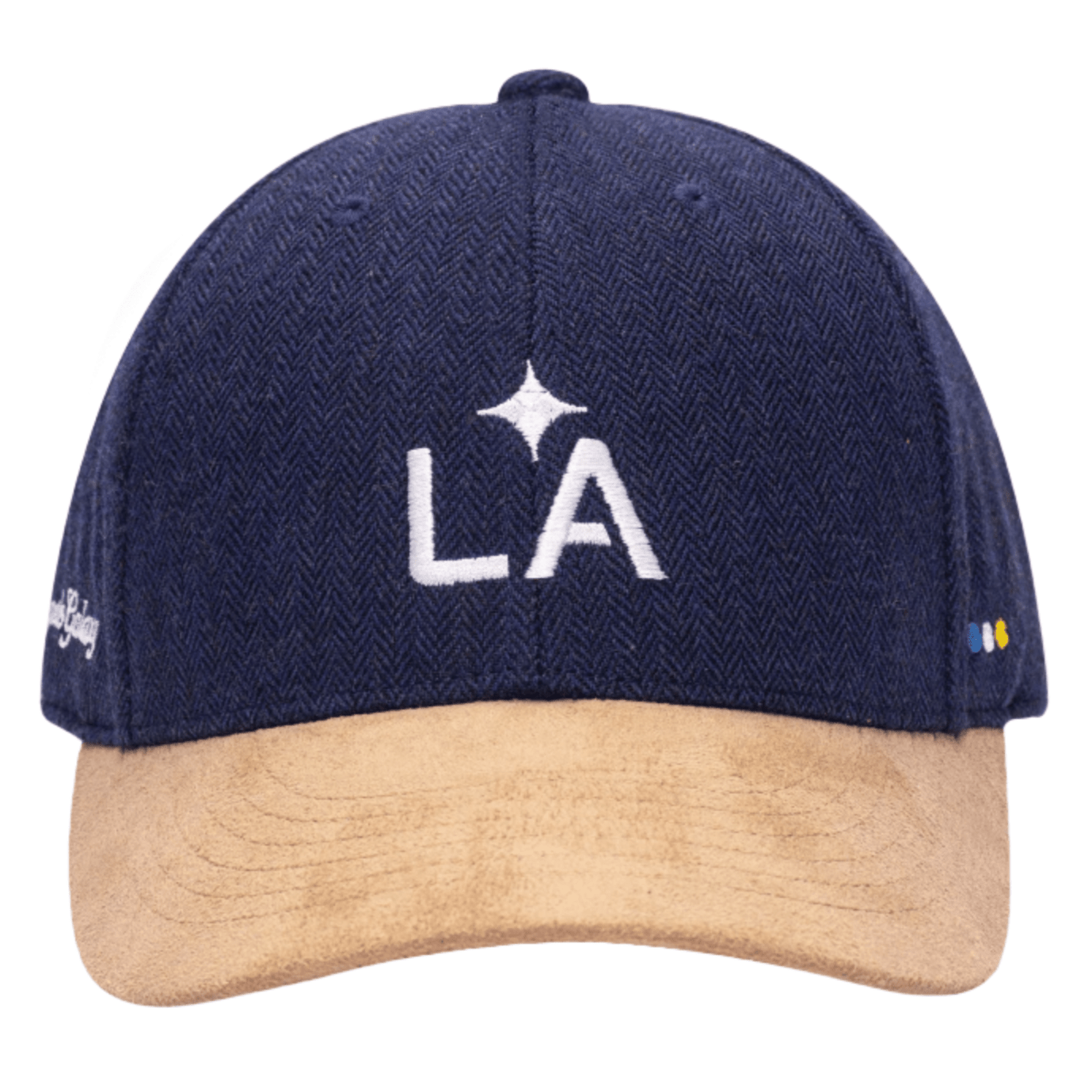 Fan Ink LA Galaxy Noble Hat (Navy/Tan) | SoccerWearhouse