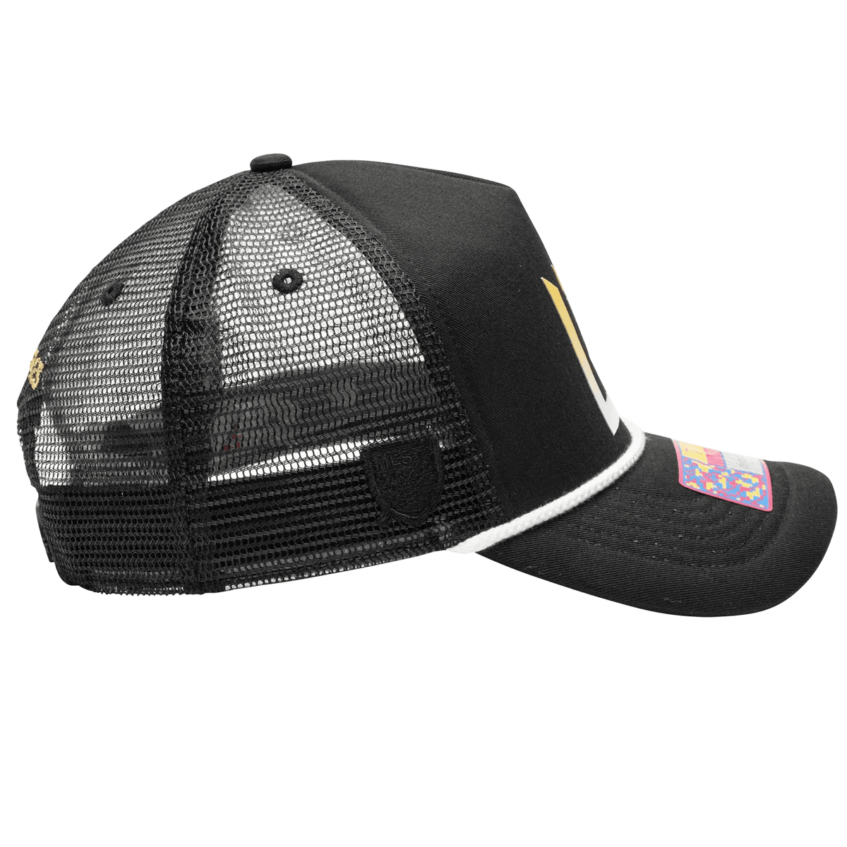 Fan Ink LAFC Atmosphere Trucker Hat (Black/Gold) | SoccerWearhouse