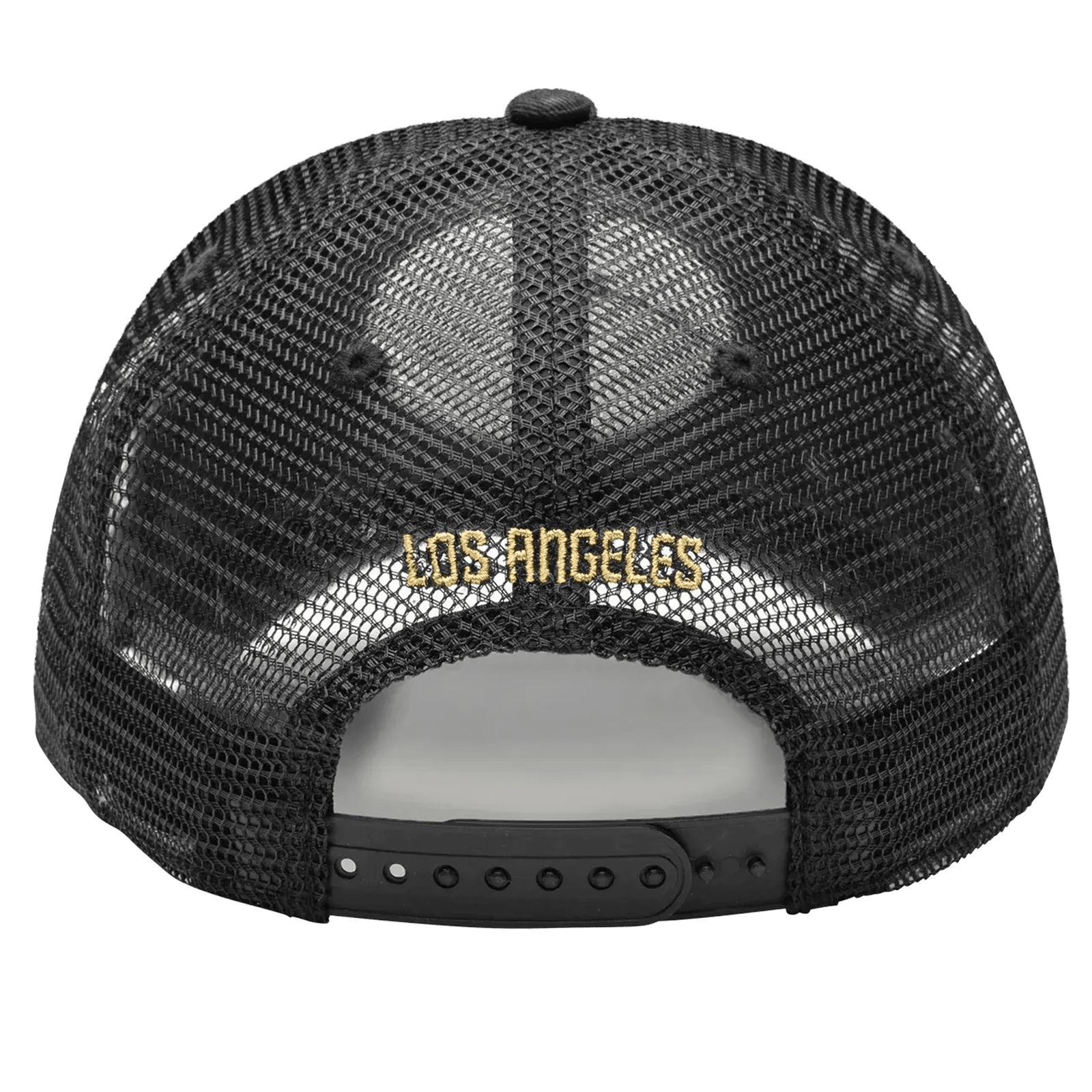 Fan Ink LAFC Atmosphere Trucker Hat (Black/Gold) | SoccerWearhouse