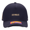 Fan Ink LAFC Lettering Snapback Adjustable Hat (Black/Gold)