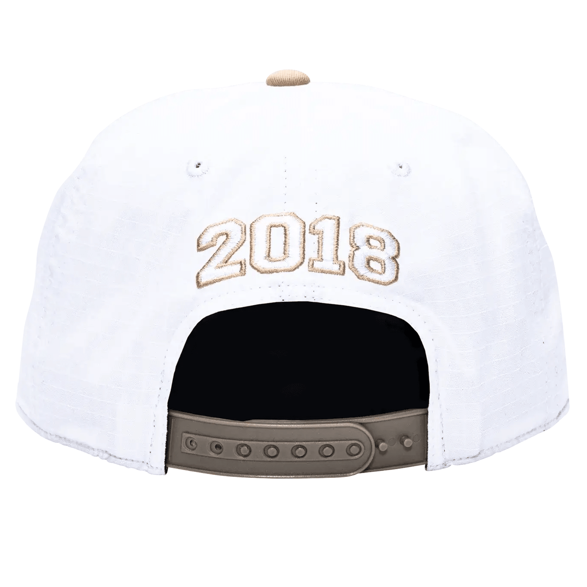 Fan Ink LAFCSwingman Wax Snapback Hat (White/Gold) | SoccerWearhouse