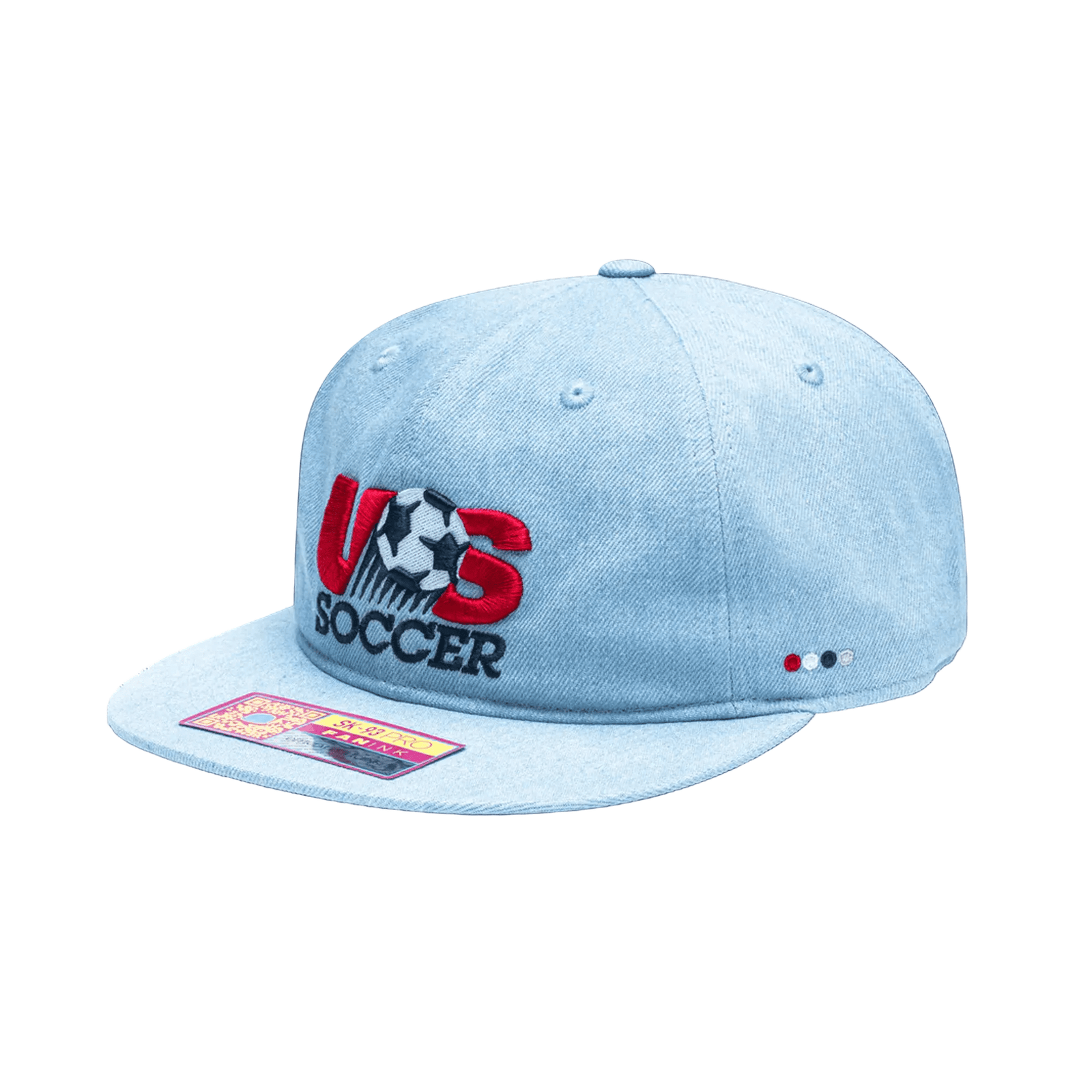 Fan Ink United States Making History Snapback Hat (Light Blue) | SoccerWearhouse