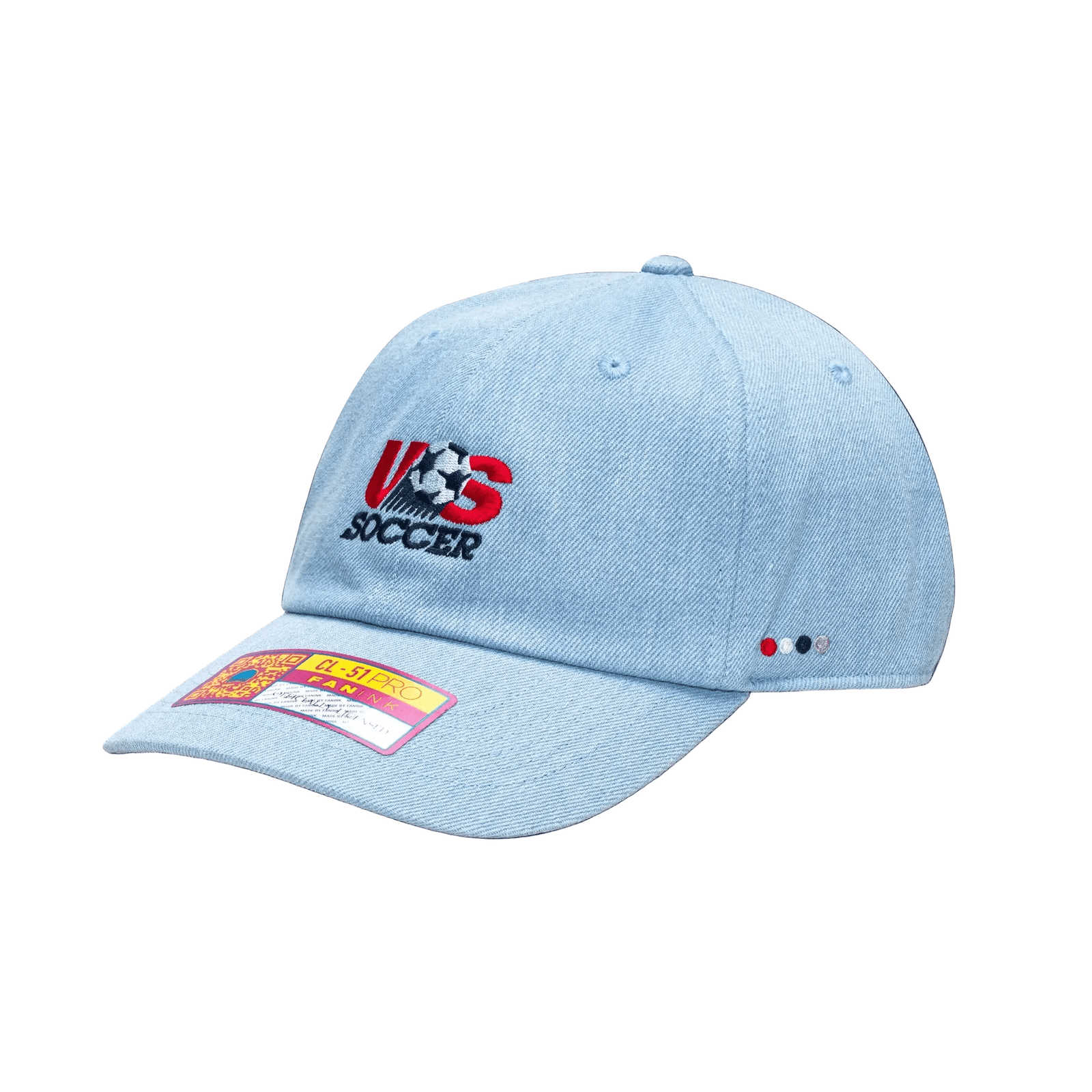 Fan Ink USA Soccer “Making History” Classic Hat (Light Blue) | SoccerWearhouse