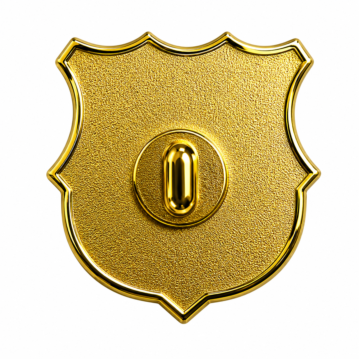 FC Barcelona Gold Enamel Pin