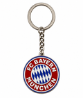 FC Bayern Munich Double Sided Metal Crest Keychain