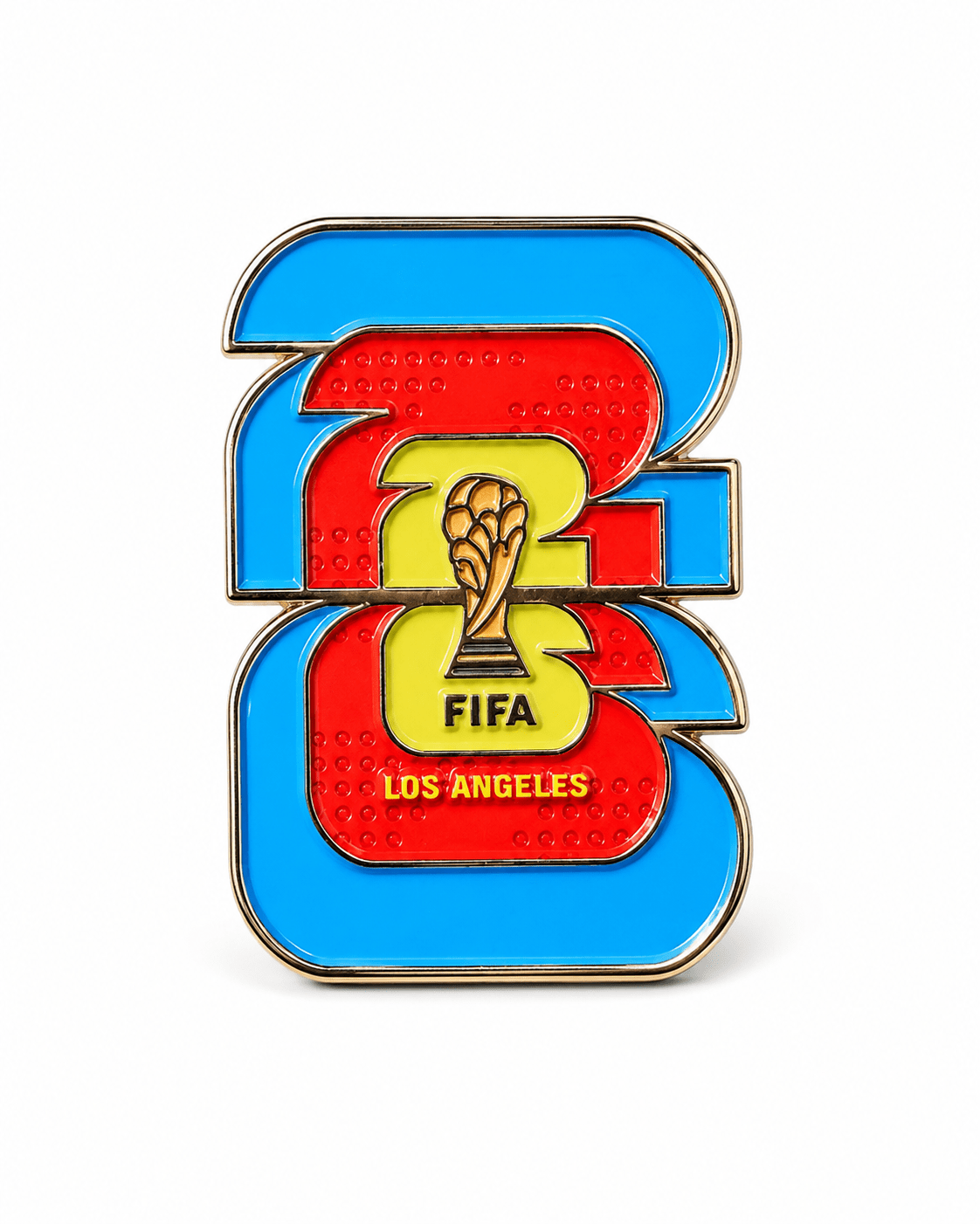 FIFA World Cup 2026 | Los Angeles Logo Enamel Pin | SoccerWearhouse