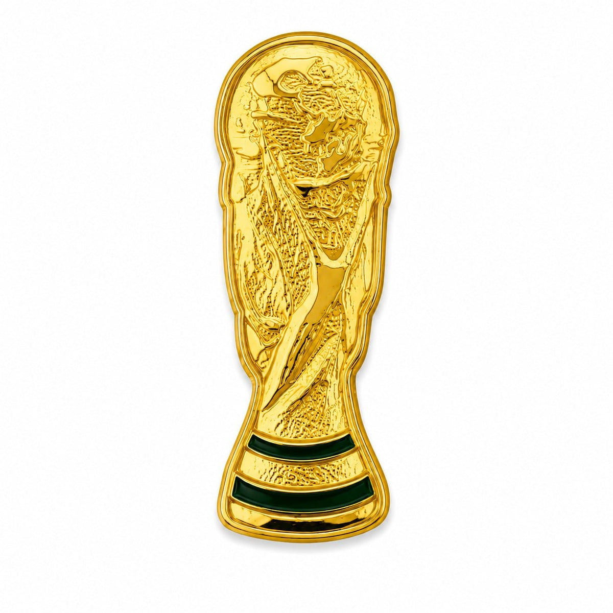 FIFA World Cup Trophy Shaped Enamel Pin | SoccerWearhouse