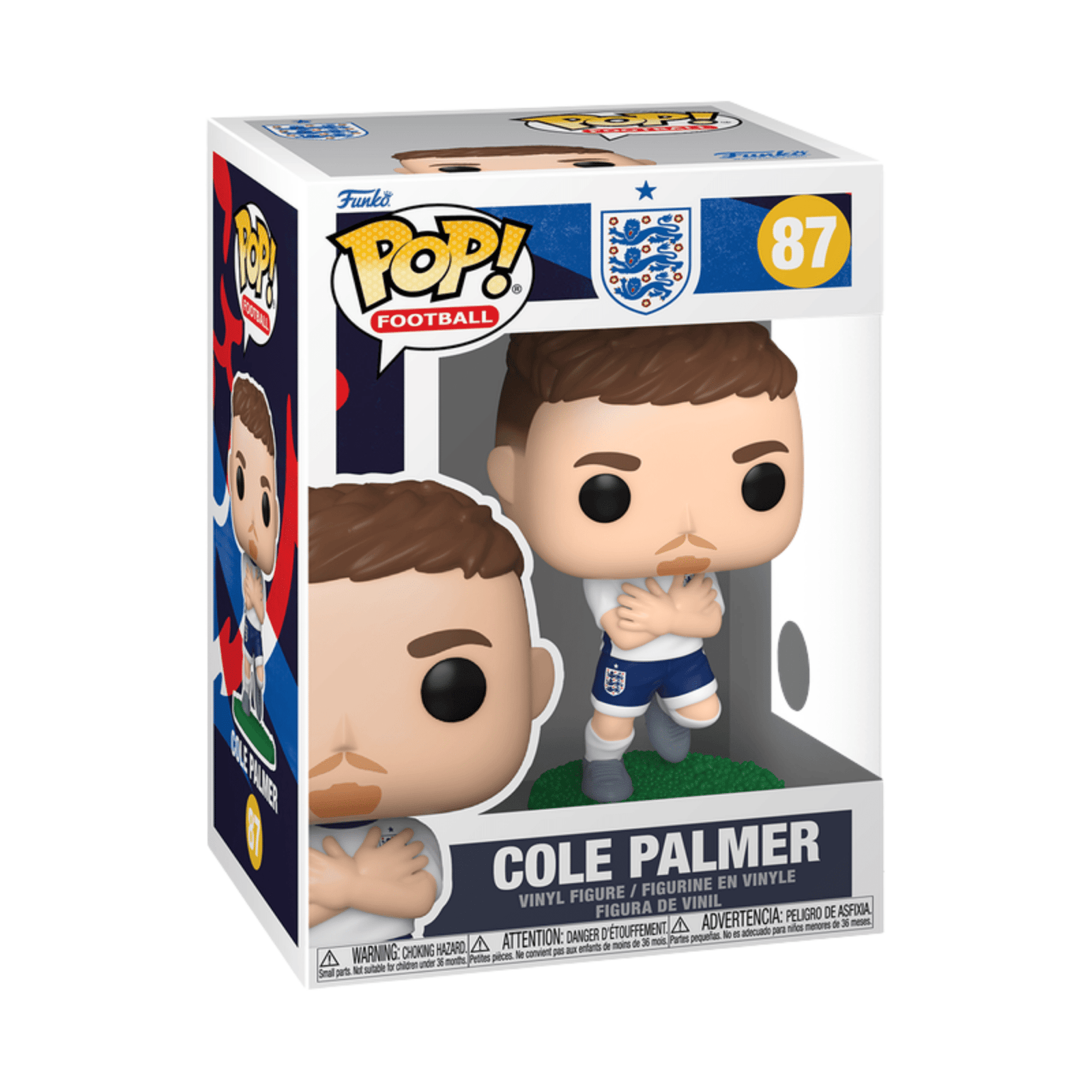Funko Pop! England Cole Palmer Vinyl Figure 87 | SoccerWearhouse