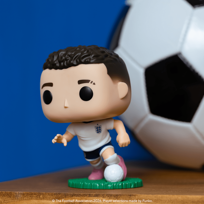 Funko Pop! England Phil Foden Vinyl Figure 86 | SoccerWearhouse