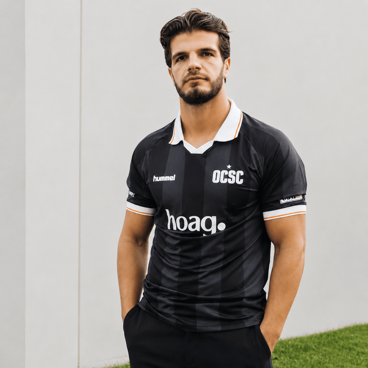Hummel OCSC Orange County Soccer Club 2026 Away Jersey (Black) | SoccerWearhouse