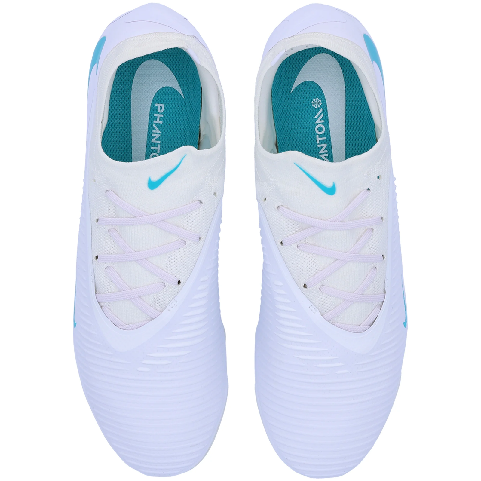 Nike Phantom 6 Low Pro Firm Ground Soccer Cleats (White/Dusty Cactus)