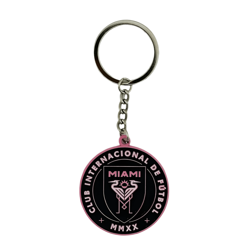 Inter Miami CF Full Color Metal Keychain | SoccerWearhouse